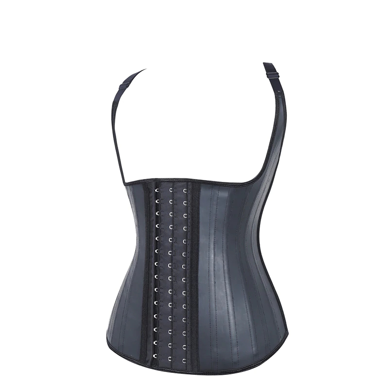 Latex Waist Cincher Vest Chest Binder Body Shaper For Women